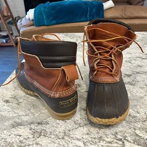 Men's Bean Boots, 8" Tumbled Leather